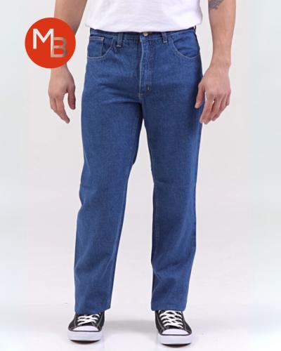 Pantalón Jean Recto Rígido Hombre