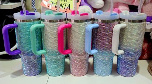 Vasos con Estras  de 1,200ml