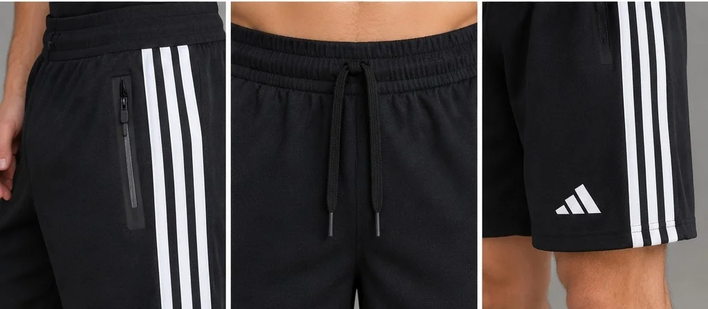 Short Deportivo Microfibra 3 Líneas - Imagen 3