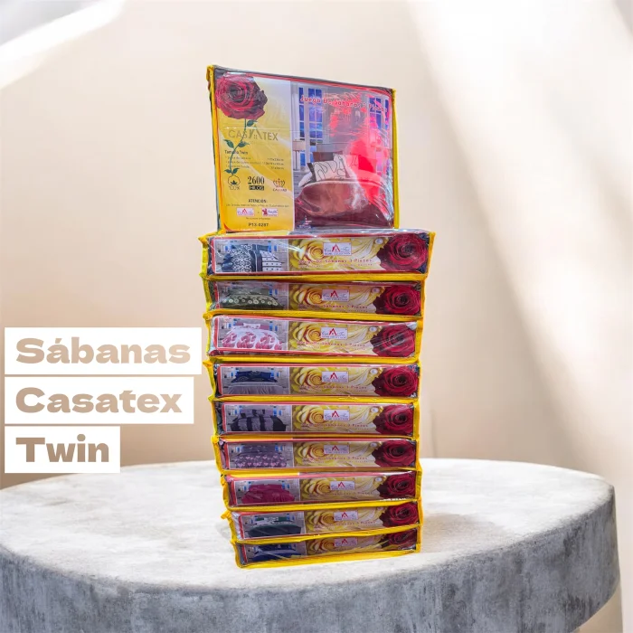 Sábanas Casatex Twin Size