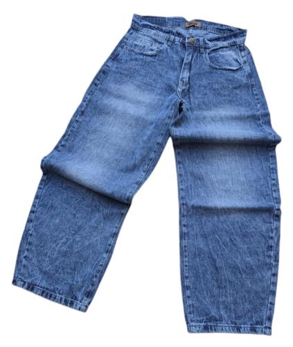 Pantalón Baggy Hombre Celeste Nevado