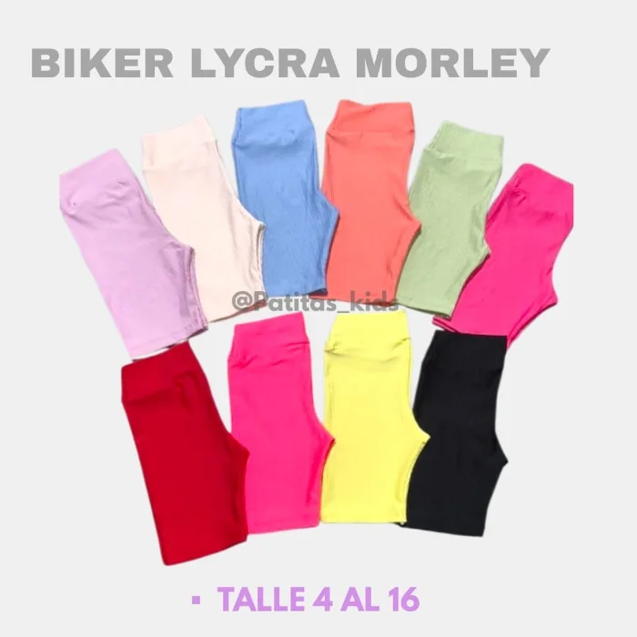 Bikers Morley con Lycra