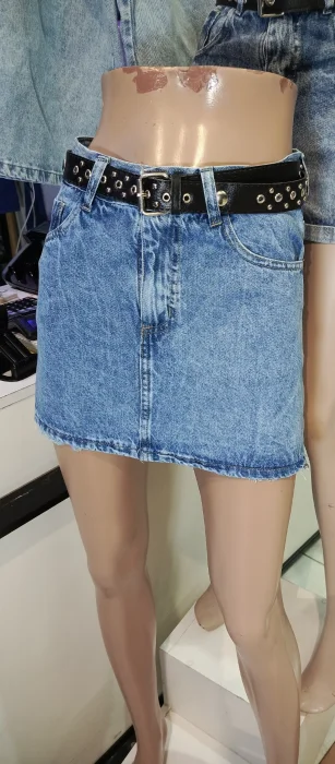 Short Pollera Nevado Oscuro