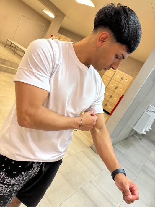 Remera Manga Bordada