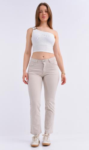 Recto Beige Elastizado