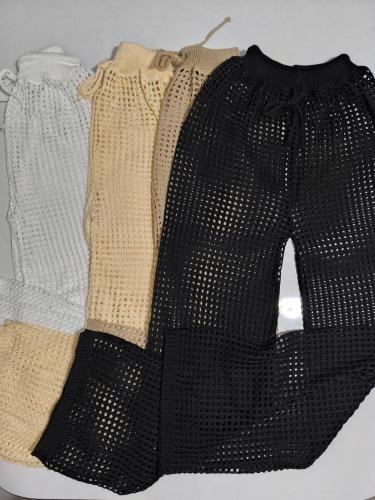 Pantalones de Hilo de Algodón