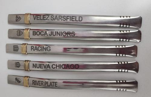 Bombillas Grabadas Acero - Miniatura 2
