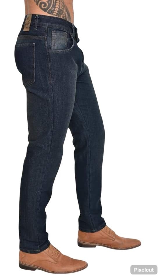 Pantalón Jeans Corte Clasico Rigido - Imagen 2