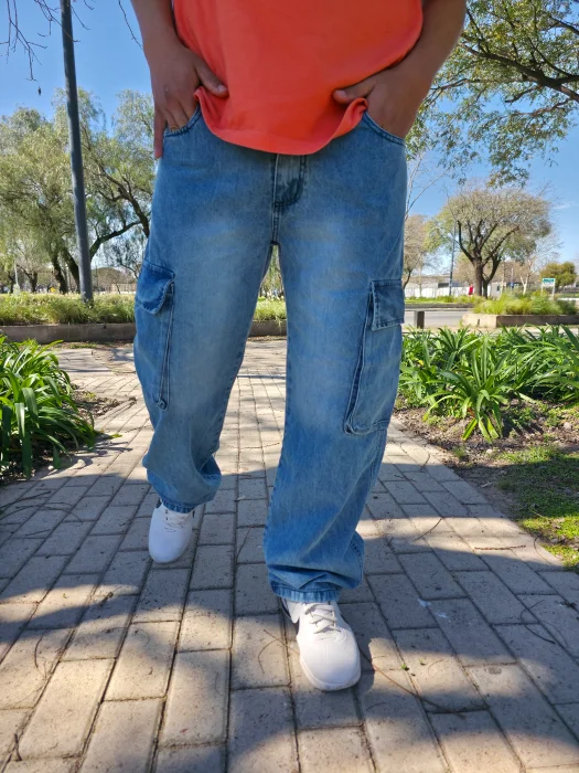 Pantalón Baggy Cargo