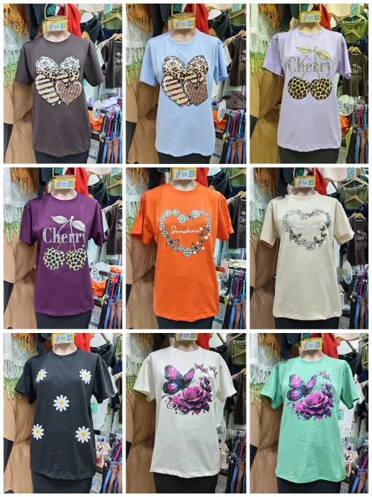 Remeras de Dama con Estampado