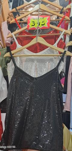Musculosa de Lentejuelas - Miniatura 3