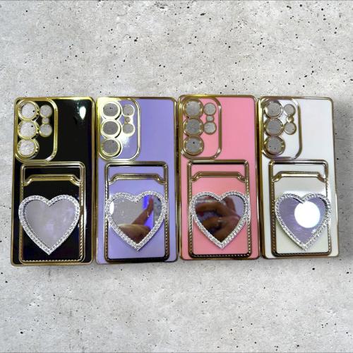 Funda Corazón con Espejo/tarjetero