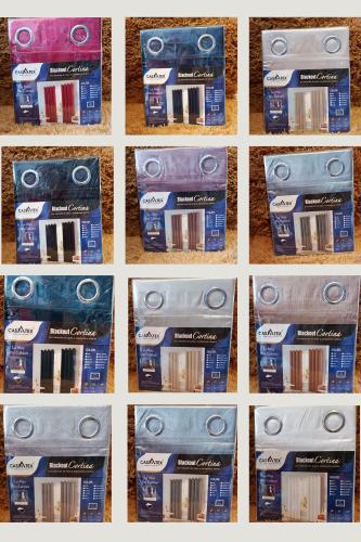 Cortinas Blackout Brillosos Casatex sin Engomado