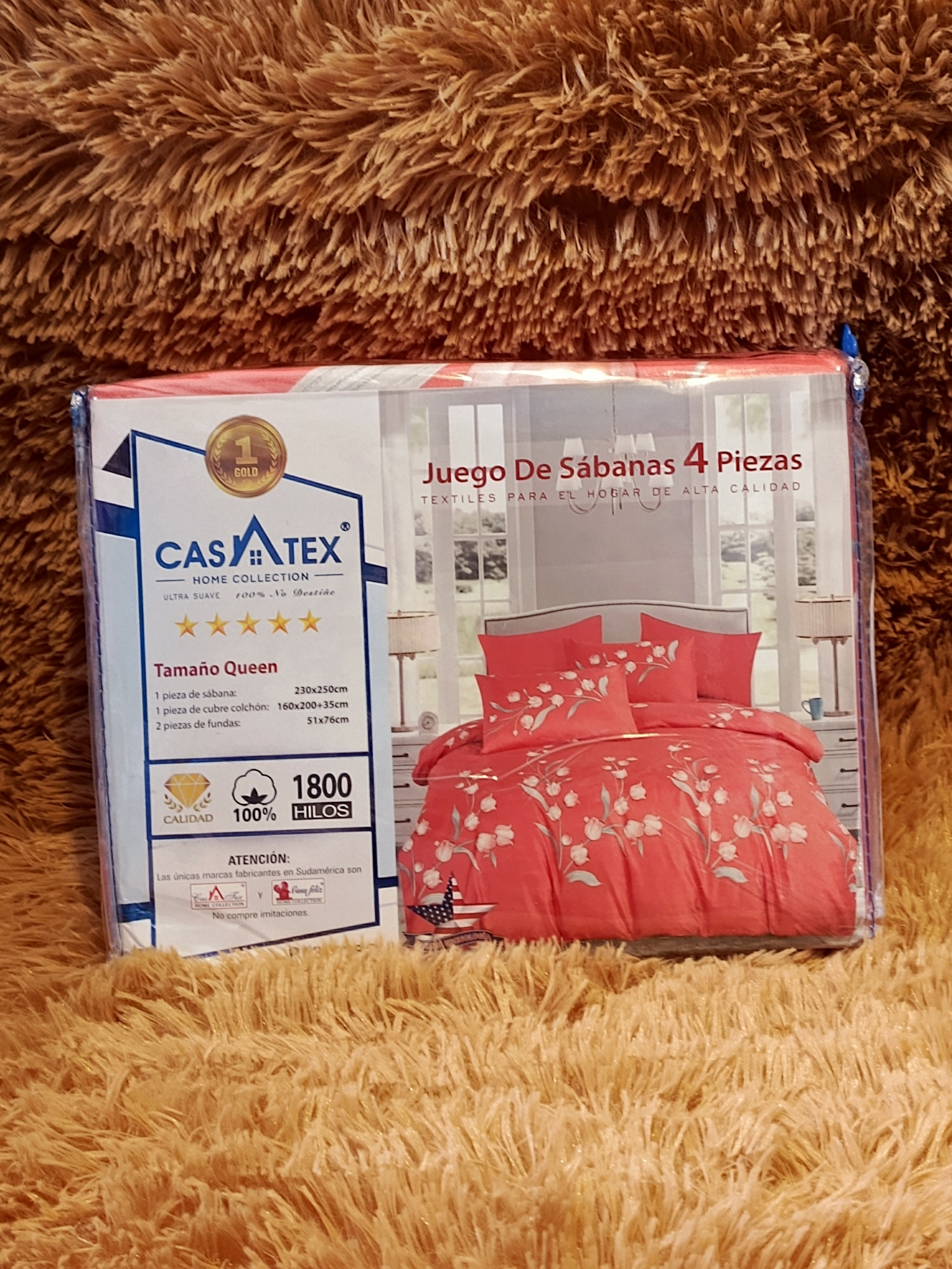 Sábanas Estampadas Casatex,pvc 1800 Hilos - Imagen 3
