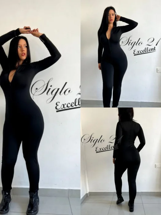 Catsuit Largo en Manga Larga