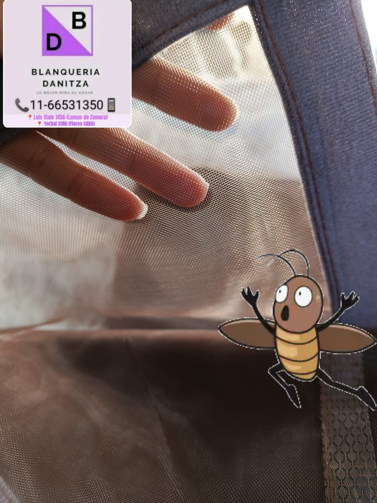 Mosquitero con Imán para Puerta Reforzado - Imagen 3