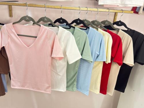 Remera Corte V Modal