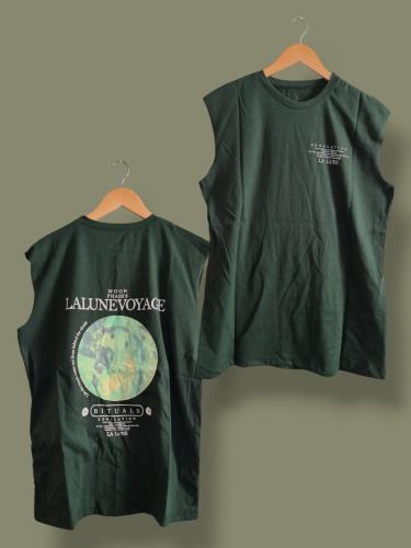 Musculosa Sudadera Rustica sin Mangas Algodón Premium - Miniatura 6