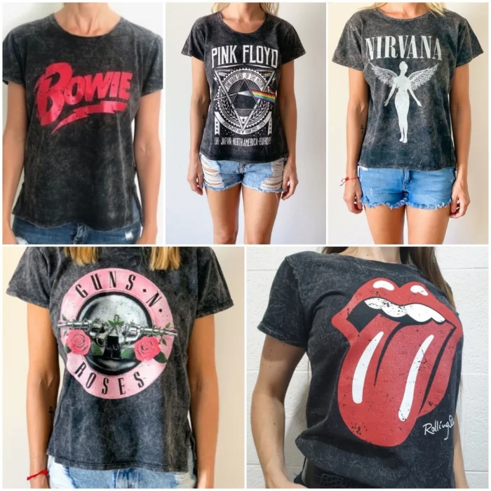 Remeras Nevadas Estampadas