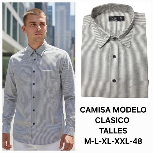 Camisa Modelo Clasico.