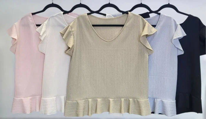 Remera con Volados