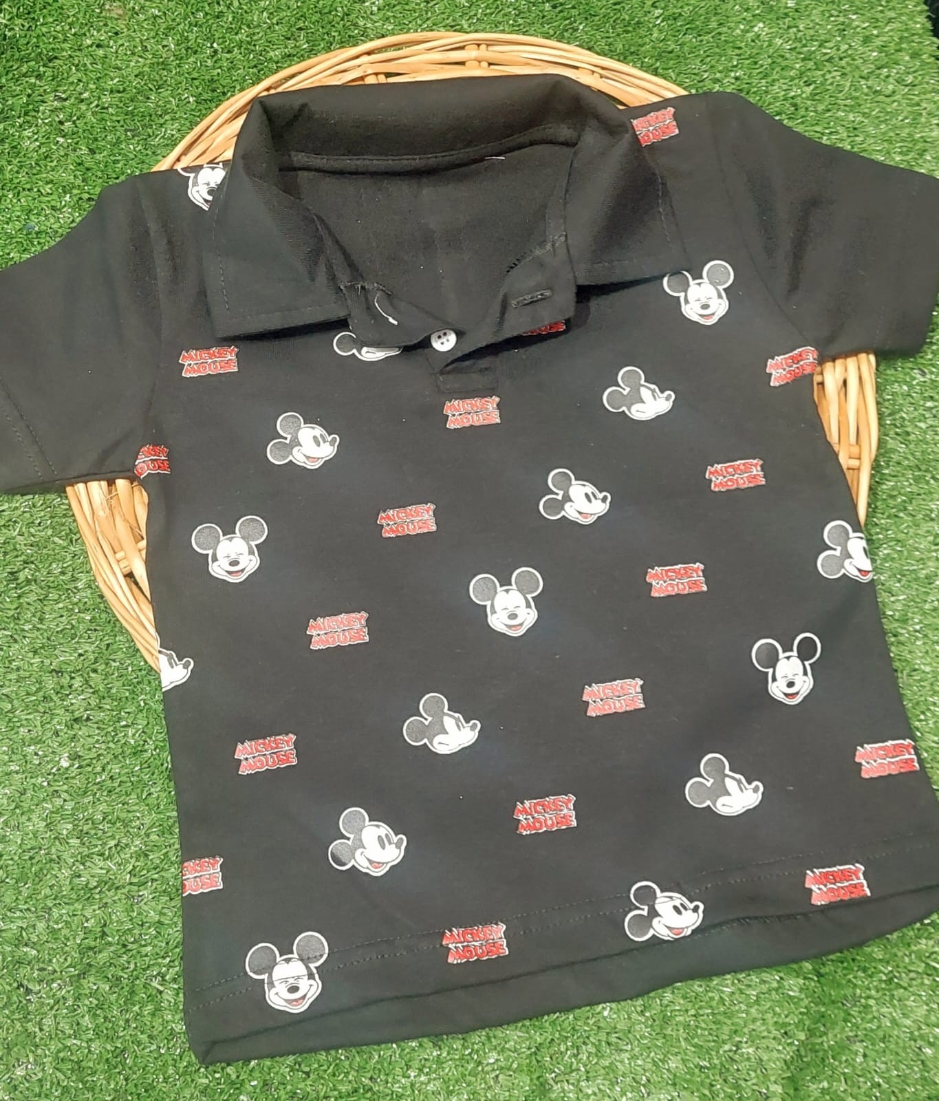 Chomba de Bebé Mickey Mouse  Algodón Peinado - Imagen 2