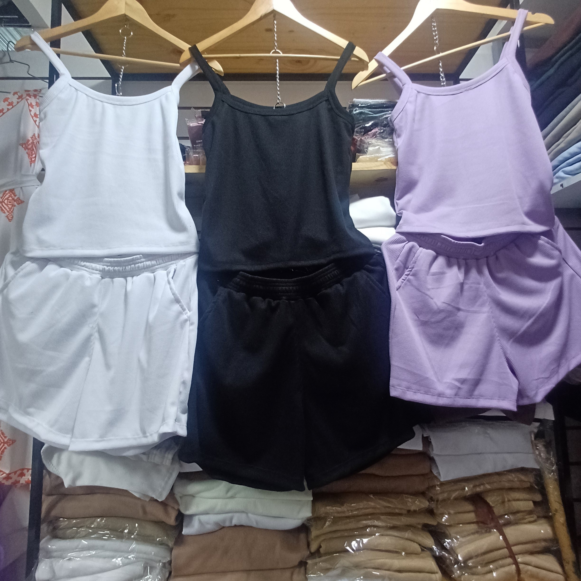 Conjunto  de Dama Musculosa y Short - Imagen 2