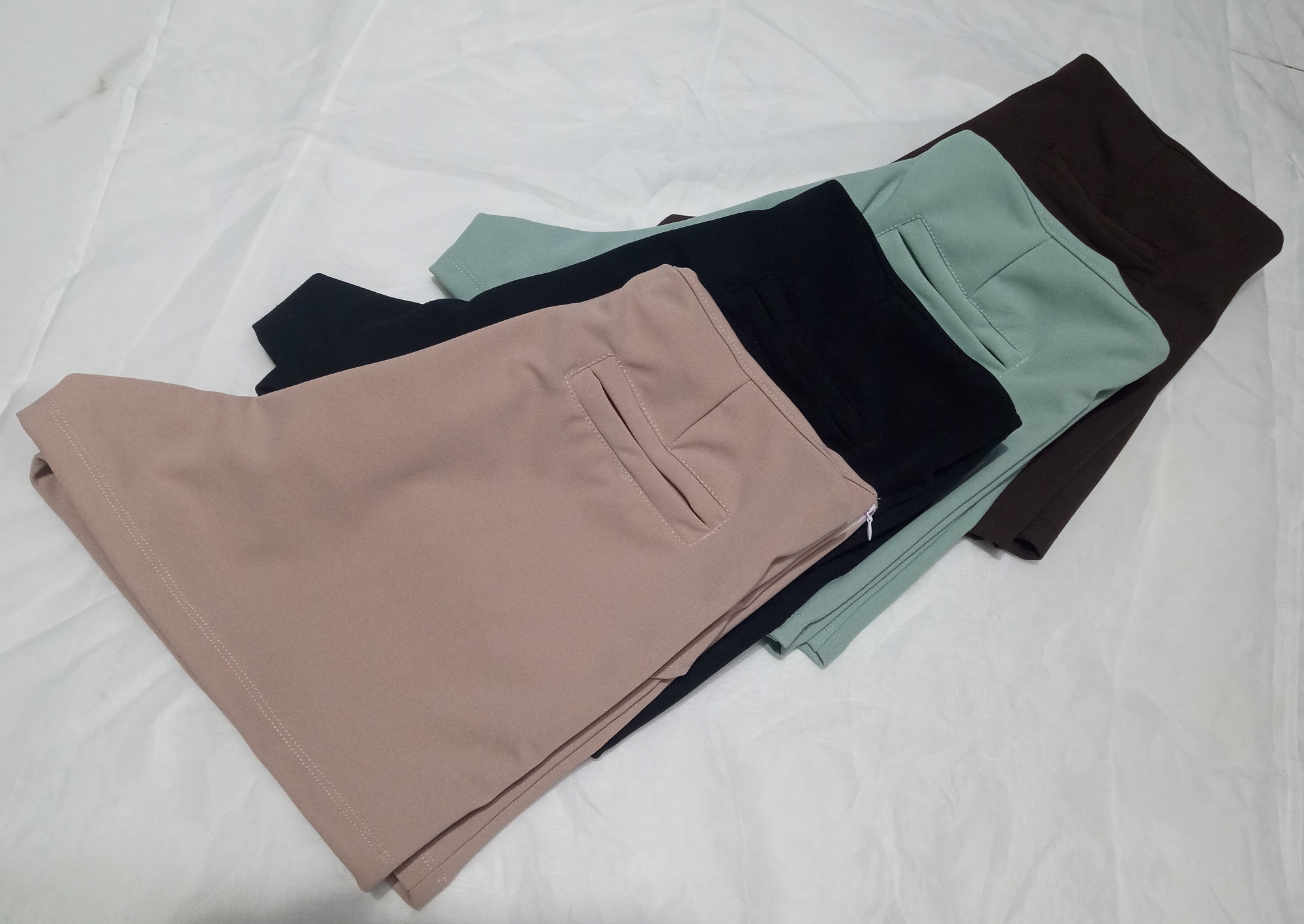 Falda Shorts Scuba Crepé - Imagen 3
