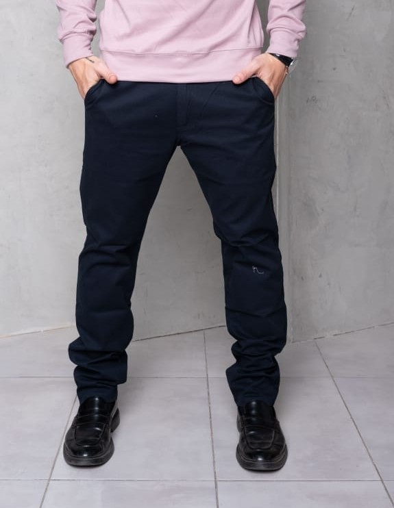 Pantalón Bolsillo Chino Semi Recto Gabardina 2 % Spandex - Imagen 2