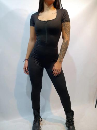 Catsuit Escote Cuadrado con Cierre - Miniatura 2