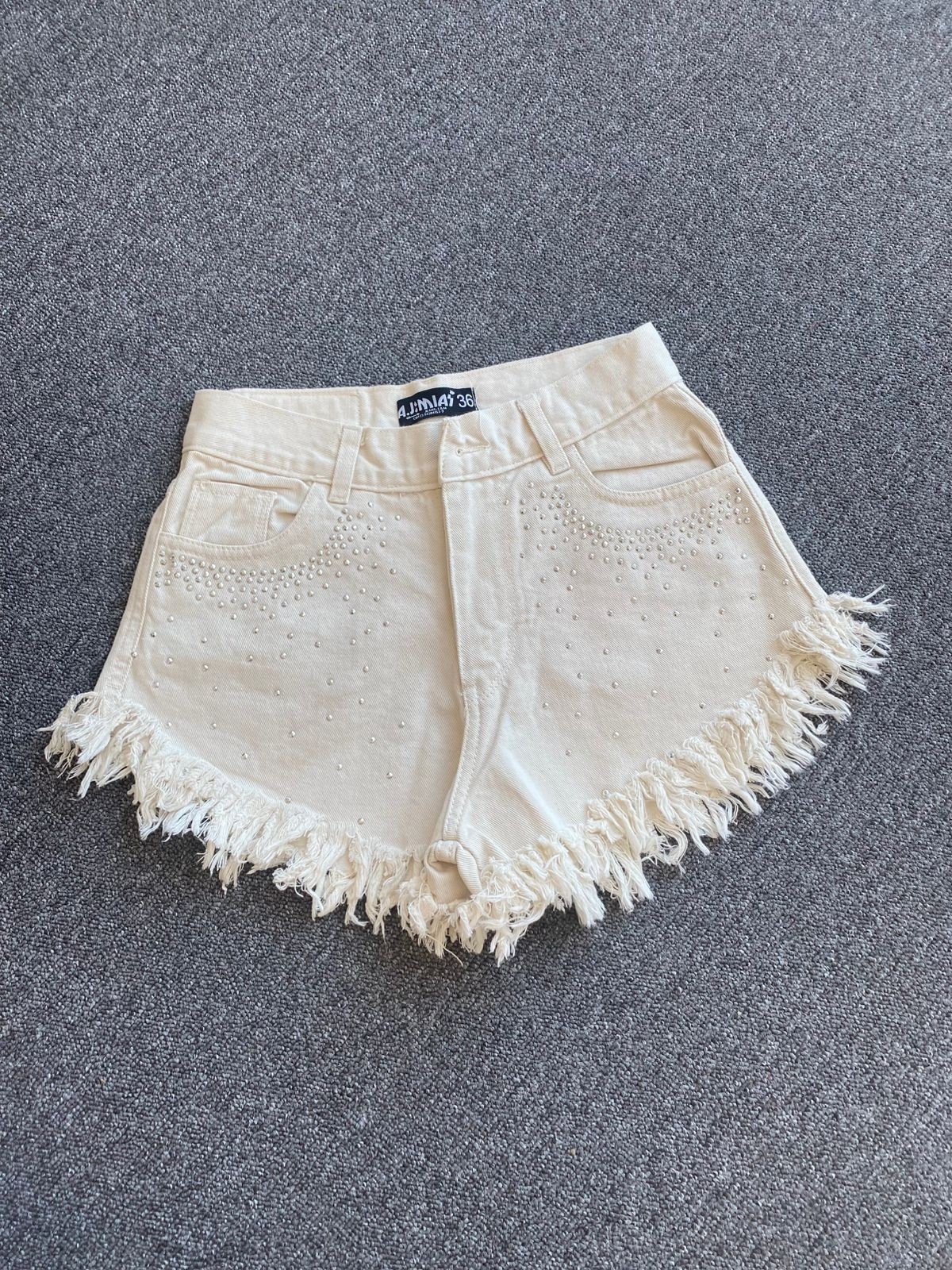 Short Jeans Colores Brillitos - Imagen 6