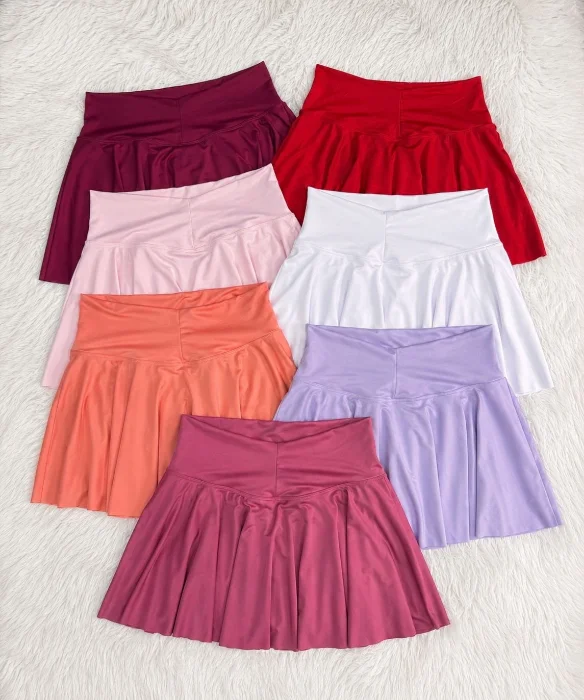 Short Pollera Deportiva Lycra Premium
