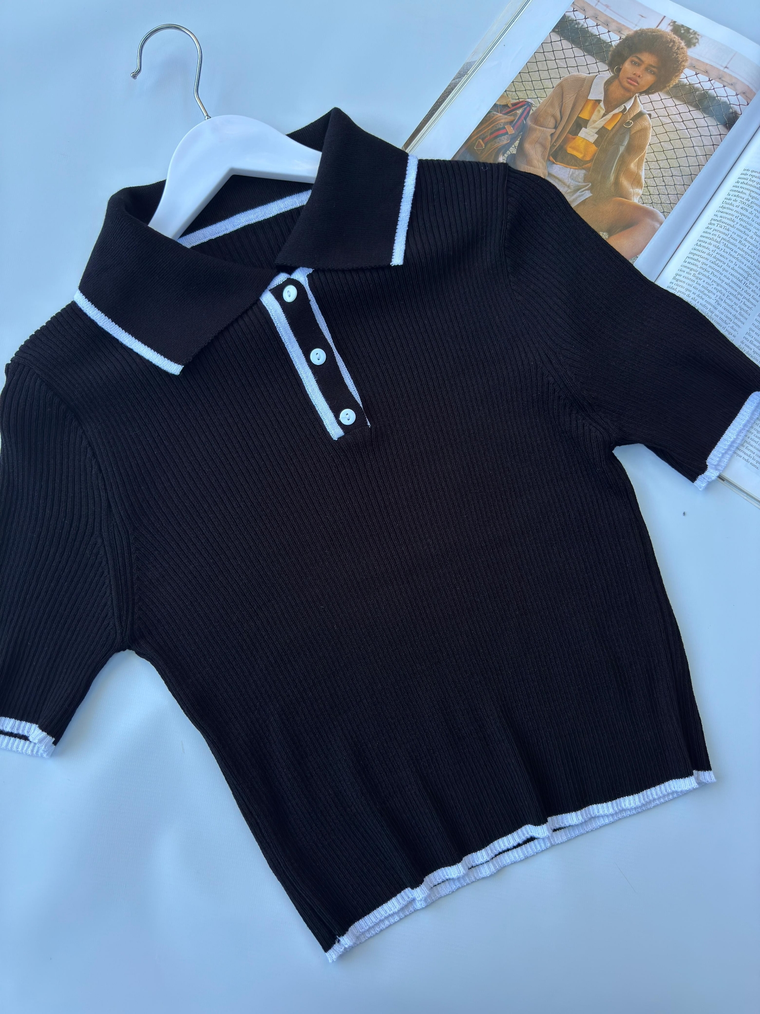 Remera de Hilo con Lycra - Imagen 2
