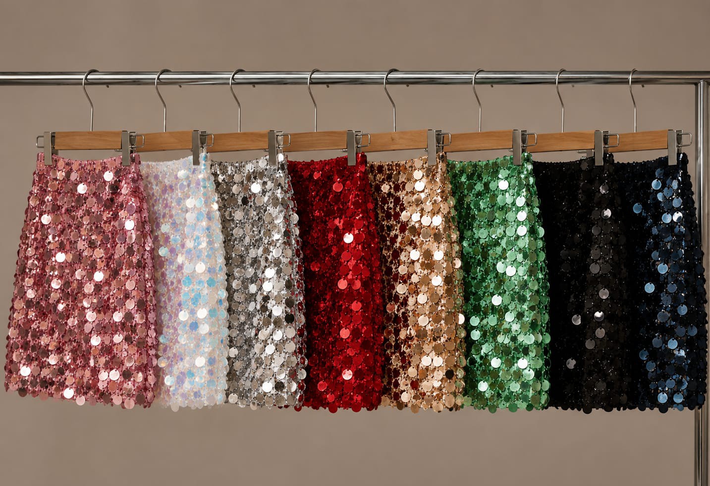 Pollera y Top Lentejuelas Grandes - Imagen 3