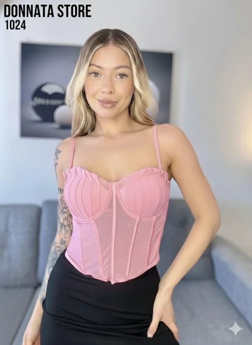 Corset Top 1024(armado, Elastizado)