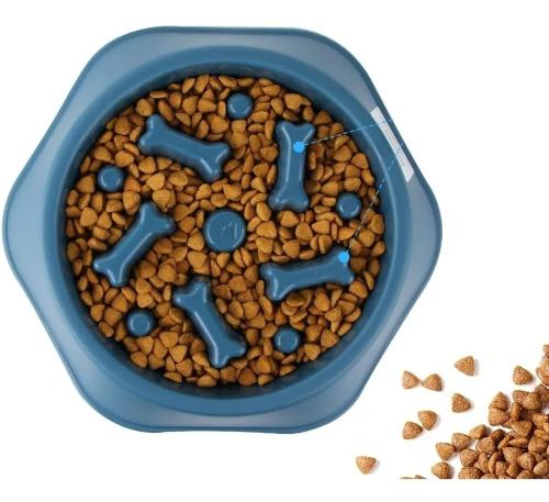 240 Comedero para Perros Come Lento Premium con Huesitos - Miniatura 2