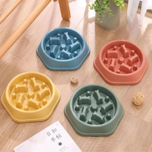 240 Comedero para Perros Come Lento Premium con Huesitos - Miniatura 3