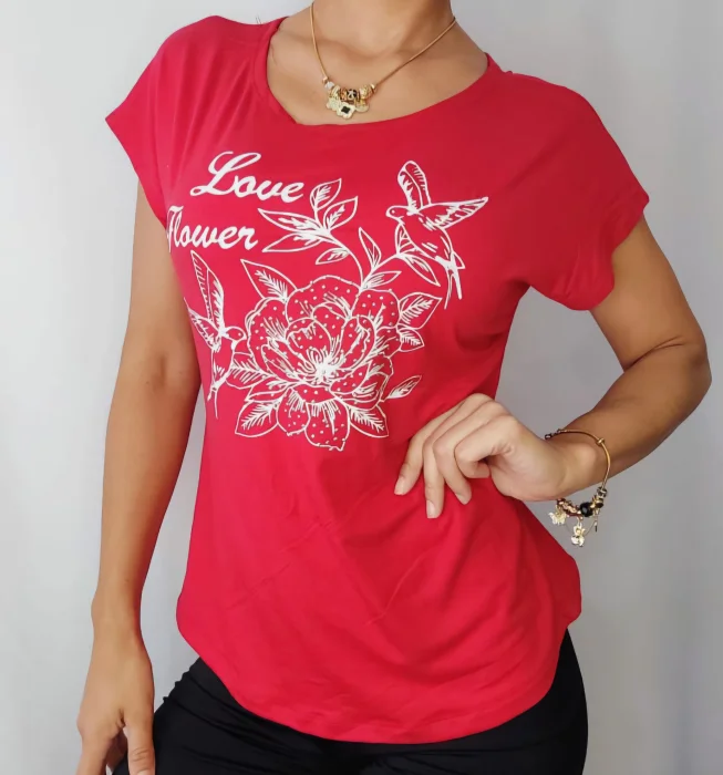 Remera Coqueta ..modal Viscosa