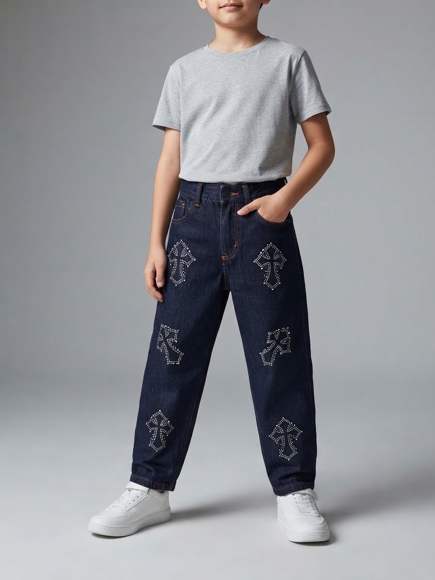 Jeans Mom de Niño - Imagen 2