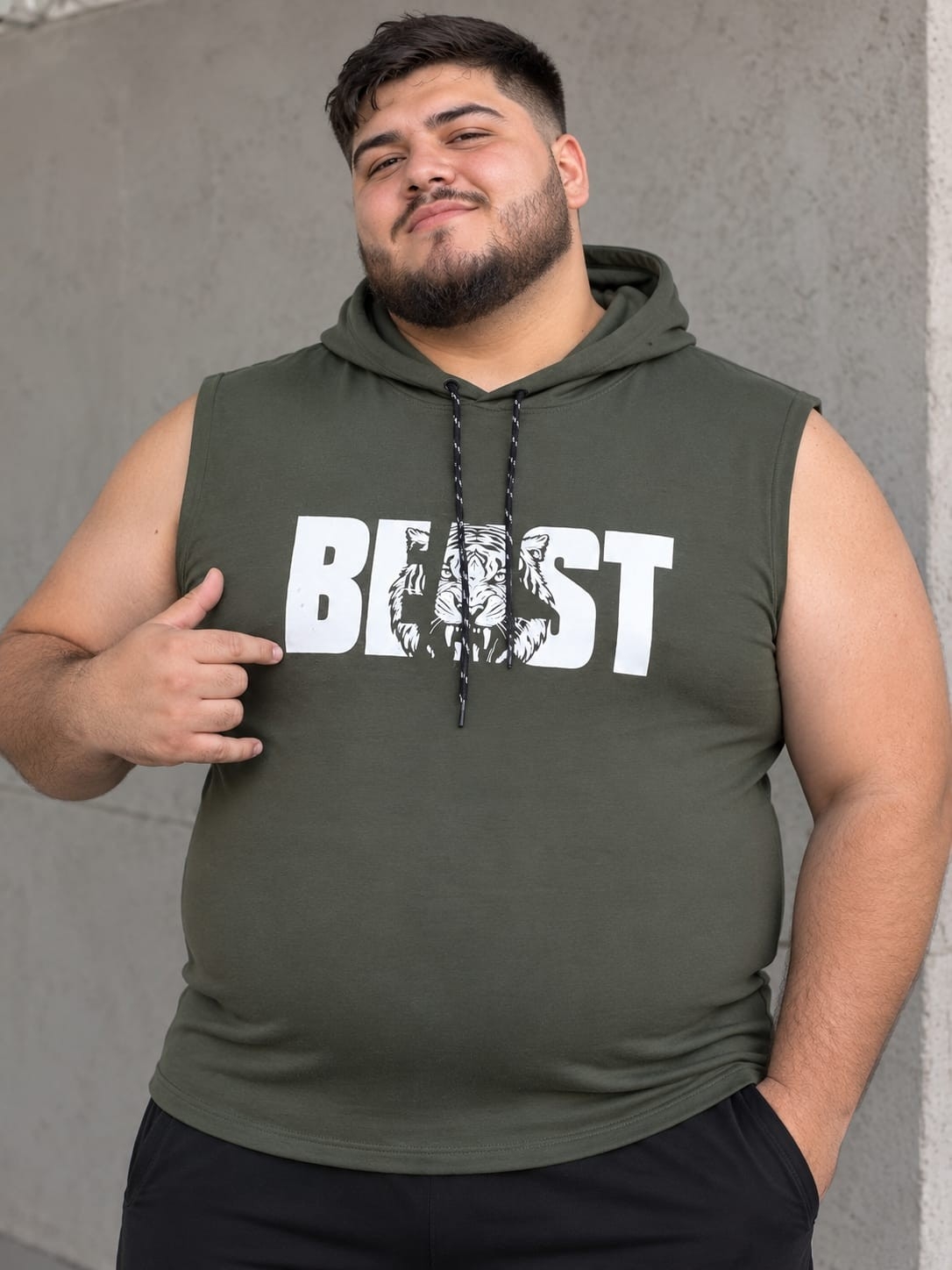 Remeras sin Manga Bestia - Imagen 3