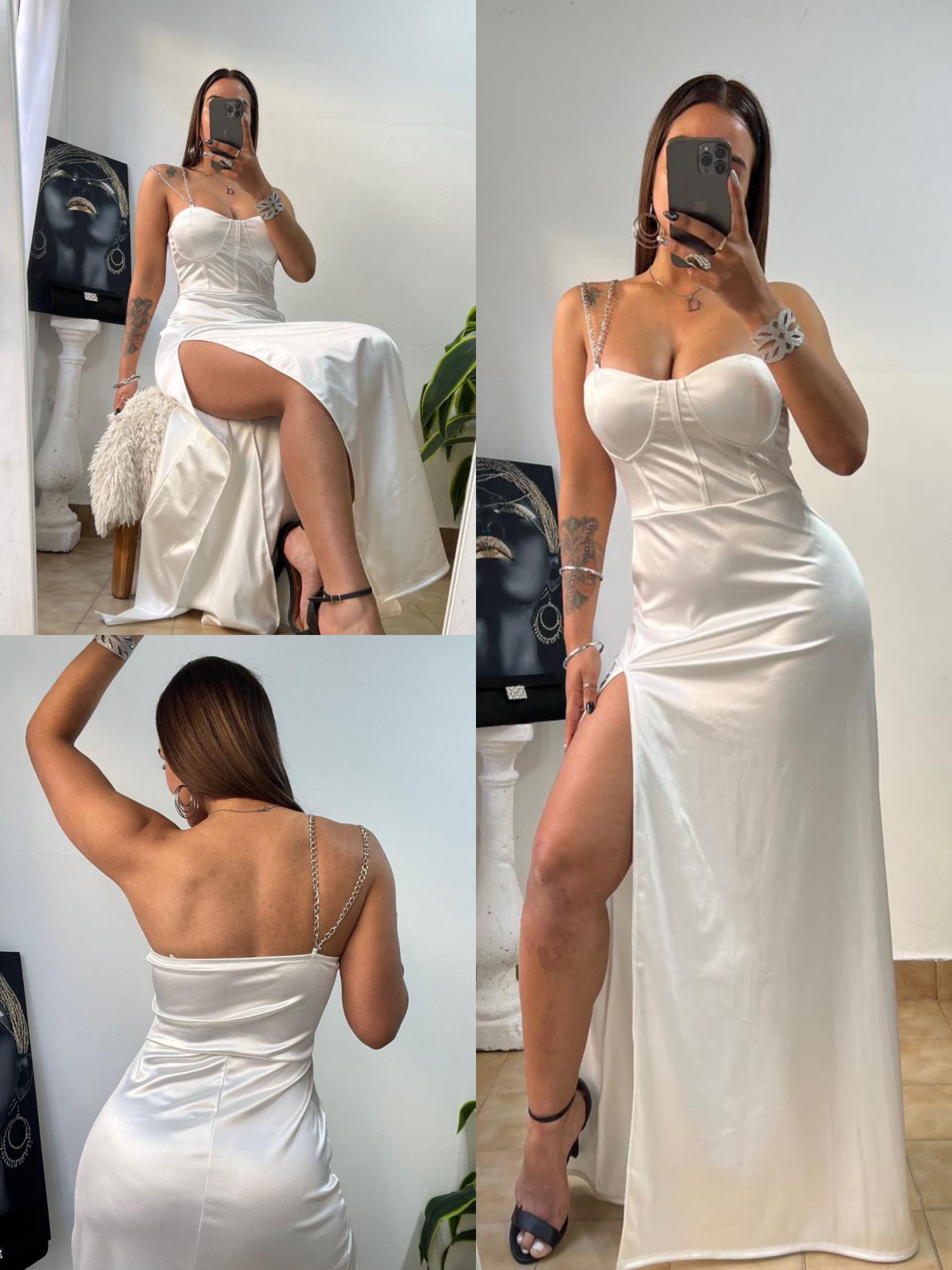 Disponible Vestido Cadena - Imagen 1
