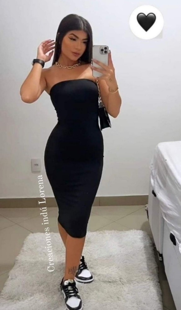 Vestido Tubo Lunares - Imagen 2