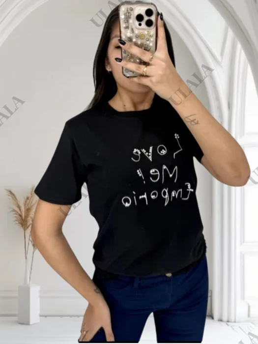 Remera Algodón Spandex Importada