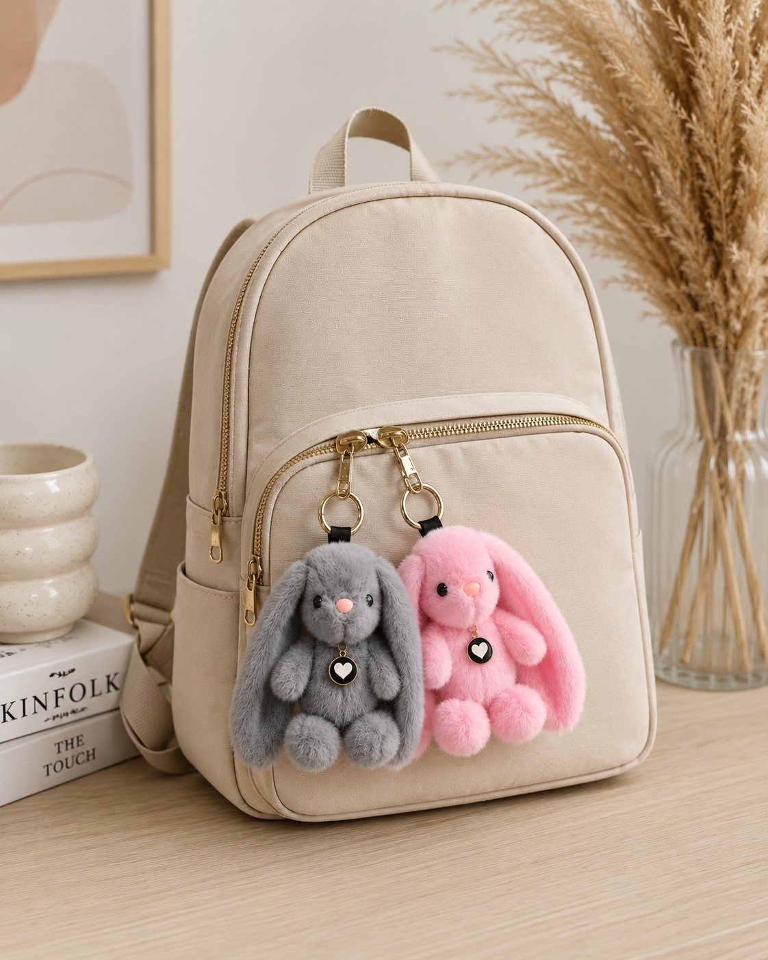 Llavero  Conejos  Peluche - Imagen 5