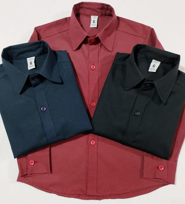 Camisa Niño Elastizado Manga Larga