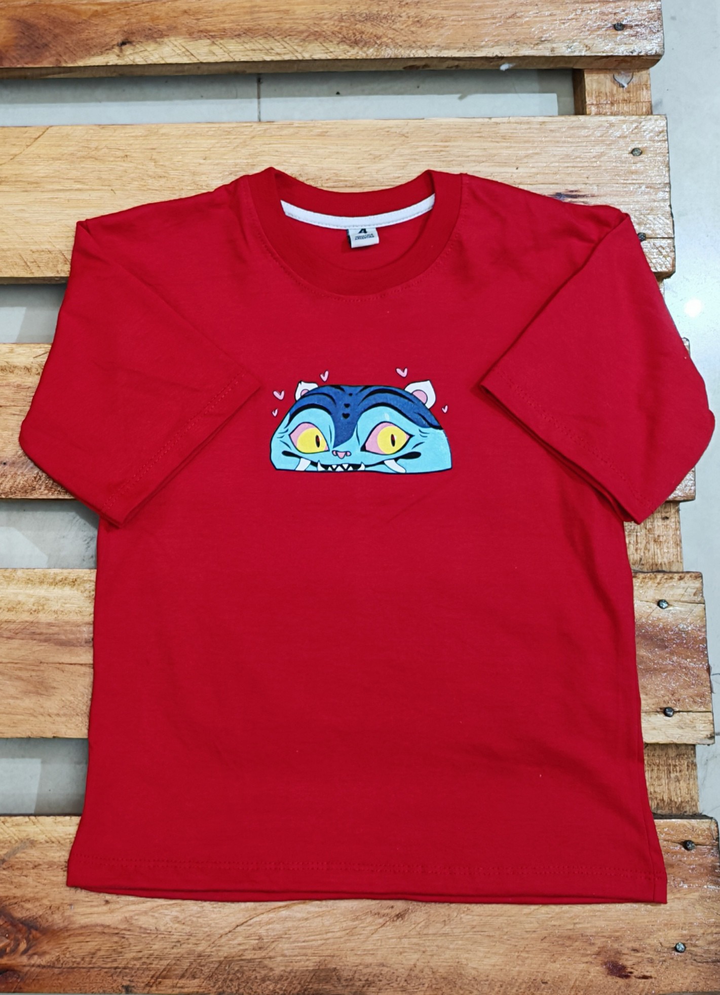 Oversize Unisex  Tigre Derpy Huntrix - Imagen 2