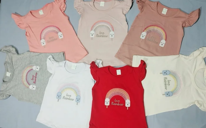 Remeras Beba ***arcoiris***