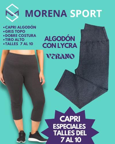 Capri Algodón con Lycra