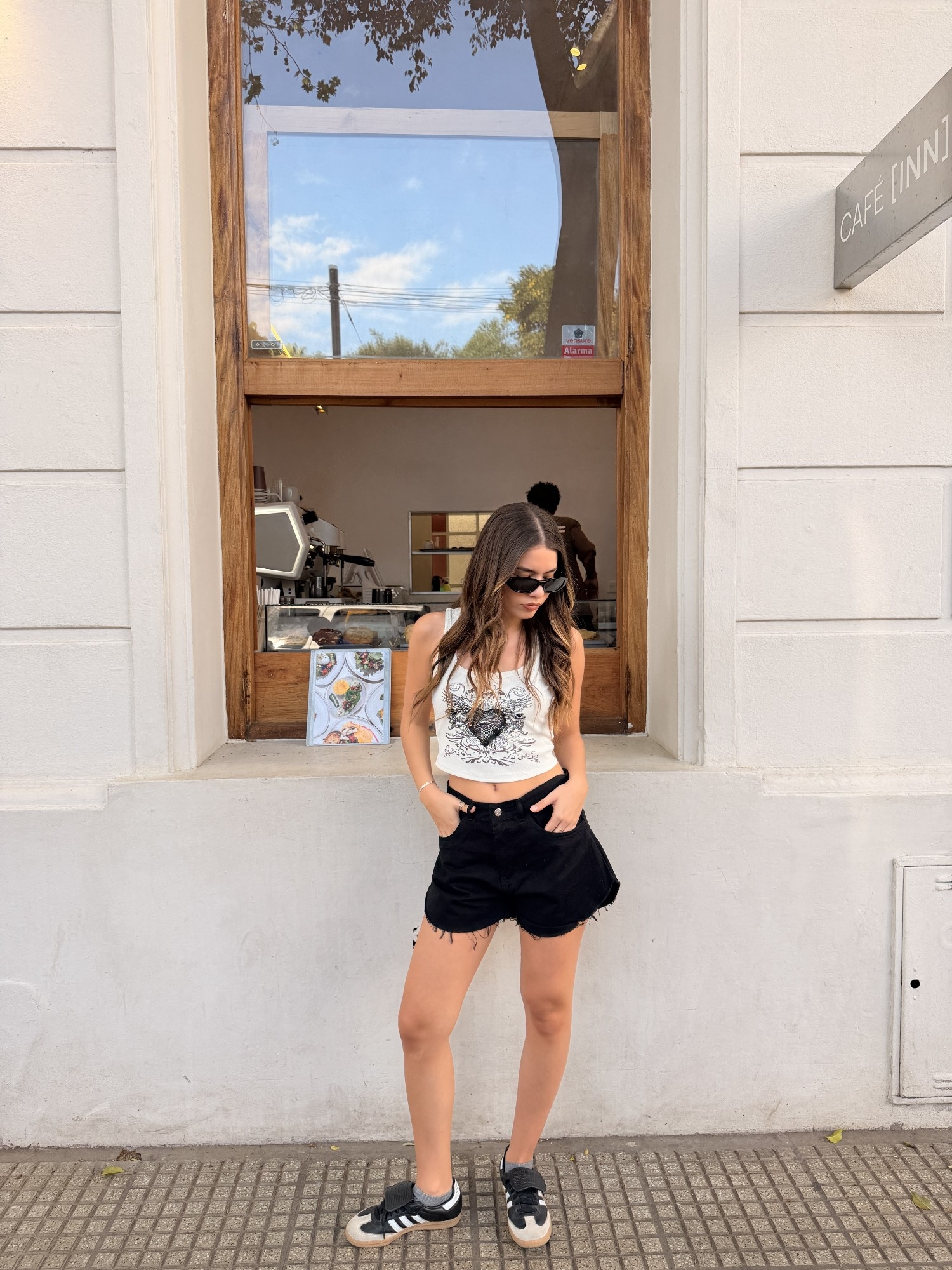 'art 783-3' 34 al 40 Short Negro Desflecado "trend" - Imagen 3