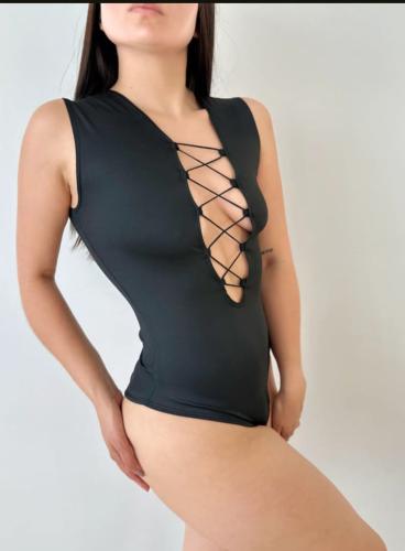 Body Tira Cruzado Musculosa - Miniatura 2